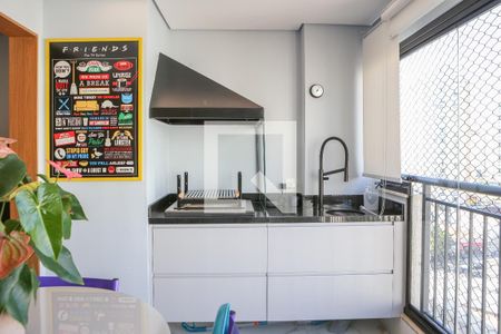 Sala e Varanda Gourmet de apartamento à venda com 2 quartos, 73m² em Vila Leopoldina, São Paulo