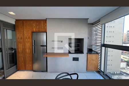 Varanda gourmet de apartamento para alugar com 1 quarto, 60m² em Pinheiros, São Paulo