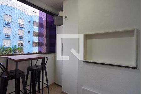 Varanda - Churrasqueira de apartamento para alugar com 1 quarto, 59m² em Farrapos, Porto Alegre