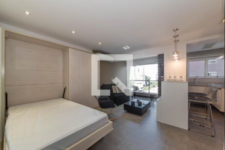 Quarto de apartamento à venda com 1 quarto, 34m² em Cidade Monções, São Paulo