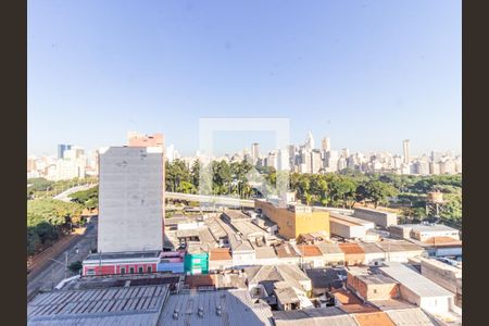 Varanda - Vista de apartamento à venda com 1 quarto, 32m² em Brás, São Paulo