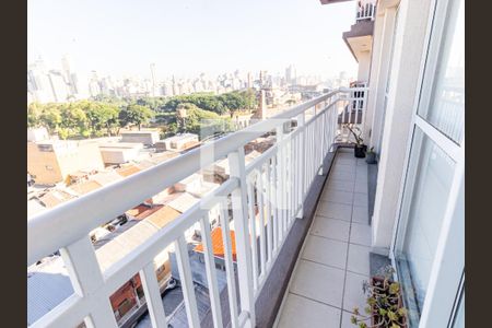 Varanda de apartamento à venda com 1 quarto, 32m² em Brás, São Paulo