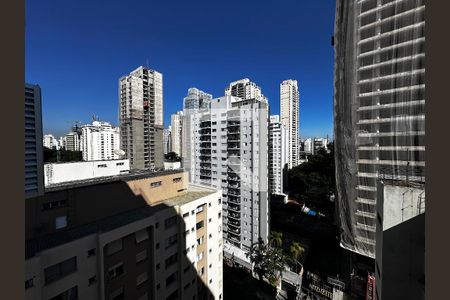 Vista de apartamento à venda com 3 quartos, 63m² em Brooklin Paulista, São Paulo