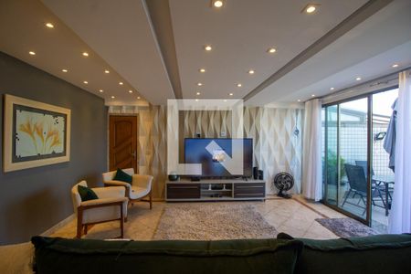 Sala de apartamento à venda com 4 quartos, 199m² em Recreio dos Bandeirantes, Rio de Janeiro