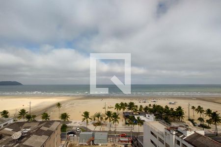Vista Sala de apartamento para alugar com 1 quarto, 73m² em Guilhermina, Praia Grande