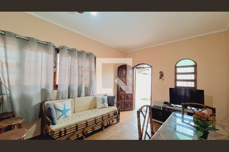 Sala  de casa para alugar com 2 quartos, 74m² em Maracanã, Praia Grande