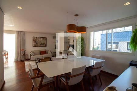 Sala de Jantar de apartamento à venda com 3 quartos, 200m² em Brooklin Novo, São Paulo