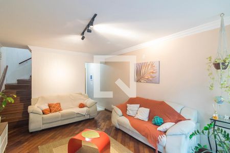 Sala de casa à venda com 3 quartos, 181m² em Vila Floresta, Santo André