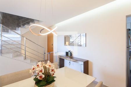Sala de Jantar de apartamento à venda com 3 quartos, 158m² em Indaiá, Belo Horizonte