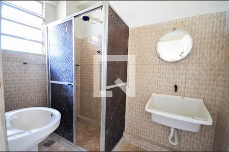 Banheiro de apartamento para alugar com 1 quarto, 40m² em São Cristóvão, Rio de Janeiro