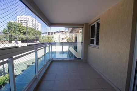Varanda de apartamento à venda com 3 quartos, 87m² em Recreio dos Bandeirantes, Rio de Janeiro