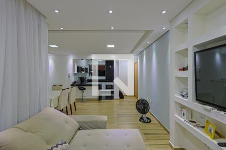 Sala de apartamento à venda com 3 quartos, 104m² em Ana Lúcia, Belo Horizonte