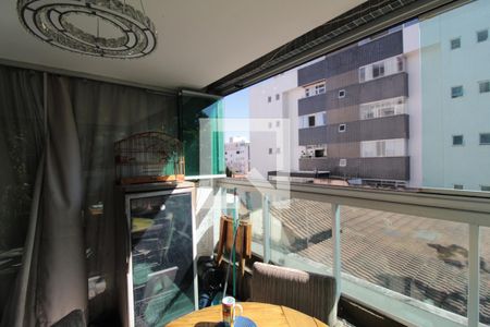 Varanda Gourmet de apartamento para alugar com 4 quartos, 140m² em Dona Clara, Belo Horizonte