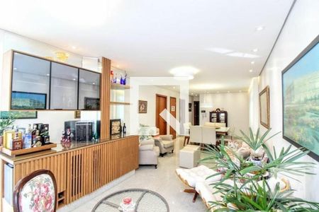 Sala de apartamento à venda com 4 quartos, 226m² em Barroca, Belo Horizonte