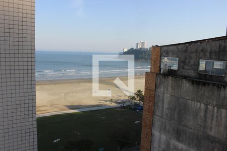 Vista da Sala de apartamento para alugar com 1 quarto, 40m² em Itararé, São Vicente