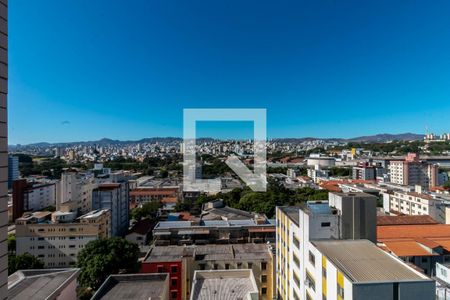 Vista de apartamento à venda com 3 quartos, 99m² em Coração Eucarístico, Belo Horizonte