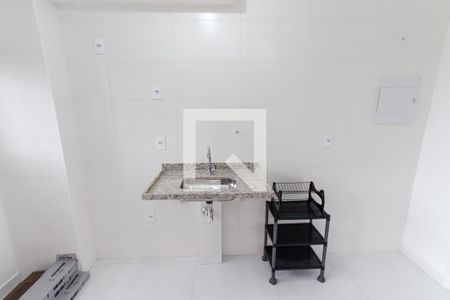 Sala e Cozinha   de apartamento para alugar com 1 quarto, 35m² em Parada Inglesa, São Paulo