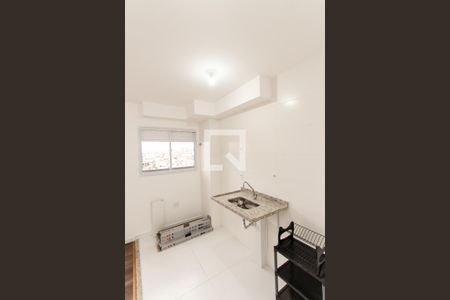 Sala e Cozinha   de apartamento para alugar com 1 quarto, 35m² em Parada Inglesa, São Paulo