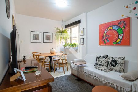 Sala de apartamento à venda com 1 quarto, 52m² em Bela Vista, São Paulo