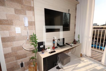 Sala/Cozinha de apartamento para alugar com 1 quarto, 30m² em Vila Ema, São Paulo