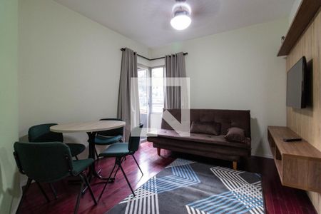 Sala de apartamento para alugar com 1 quarto, 36m² em Liberdade, São Paulo