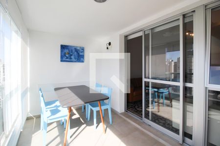Varanda  de apartamento para alugar com 1 quarto, 37m² em Indianópolis, São Paulo