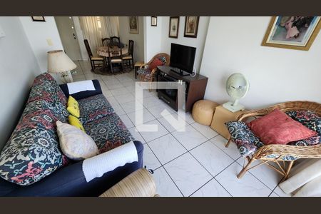 Sala de apartamento para alugar com 1 quarto, 50m² em Ponta da Praia, Santos