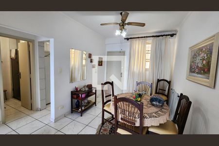 Sala de Jantar de apartamento para alugar com 1 quarto, 50m² em Ponta da Praia, Santos