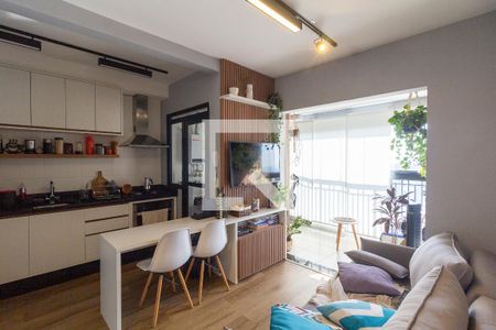 Sala de apartamento à venda com 1 quarto, 41m² em Continental, Osasco