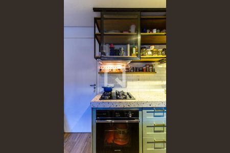 Cozinha de apartamento à venda com 1 quarto, 26m² em Vila Buarque, São Paulo