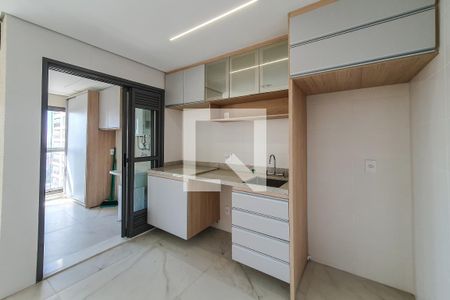 sala / cozinha de apartamento à venda com 2 quartos, 81m² em Vila Dom Pedro I, São Paulo