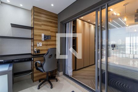 Sala/Quarto de kitnet/studio para alugar com 1 quarto, 28m² em Indianópolis, São Paulo