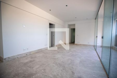 Sala de apartamento à venda com 4 quartos, 130m² em Lourdes, Belo Horizonte