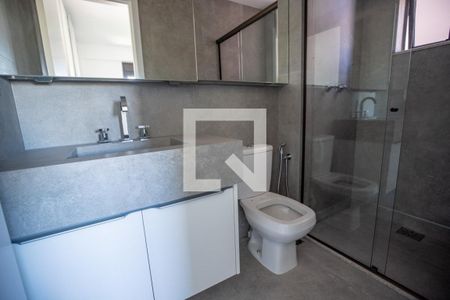 Banheiro da Suíte 2 de apartamento à venda com 4 quartos, 130m² em Lourdes, Belo Horizonte