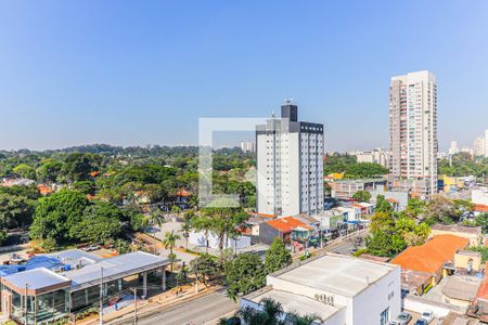 Varanda de apartamento à venda com 1 quarto, 28m² em Chácara Santo Antônio (zona Sul), São Paulo