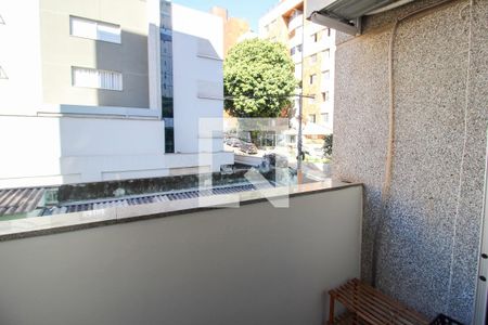 Varanda Sala de apartamento para alugar com 1 quarto, 45m² em Carmo, Belo Horizonte