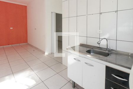 Cozinha de casa para alugar com 1 quarto, 40m² em Vila Mendes, São Paulo
