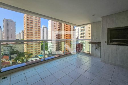 Varanda  de apartamento para alugar com 3 quartos, 180m² em Pitangueiras, Guarujá