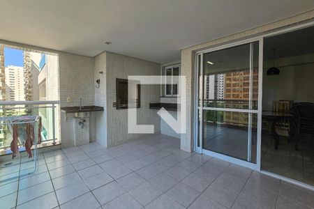 Varanda de apartamento para alugar com 3 quartos, 180m² em Pitangueiras, Guarujá