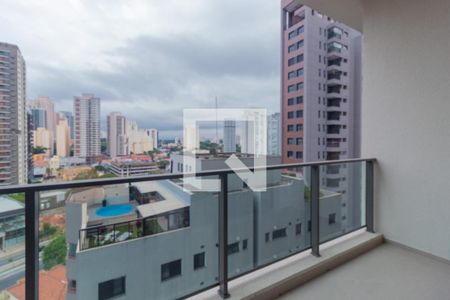 Varanda/área de Serviço de apartamento para alugar com 1 quarto, 35m² em Jardim das Acacias, São Paulo