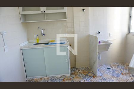 Cozinha e Área de Serviço de apartamento para alugar com 1 quarto, 40m² em Freguesia (jacarepaguá), Rio de Janeiro