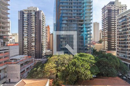 Vista de kitnet/studio para alugar com 1 quarto, 23m² em Pinheiros, São Paulo