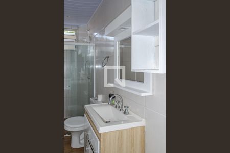 Suíte - Banheiro de kitnet/studio para alugar com 1 quarto, 35m² em Ingleses do Rio Vermelho, Florianópolis