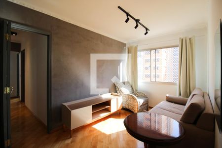 Sala de apartamento para alugar com 3 quartos, 95m² em Indianópolis, São Paulo