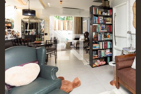 Sala de apartamento para alugar com 2 quartos, 110m² em Indianópolis, São Paulo
