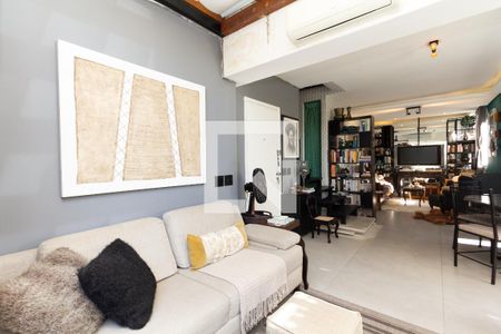 Sala de apartamento para alugar com 2 quartos, 110m² em Indianópolis, São Paulo