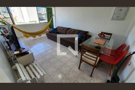 Sala de apartamento para alugar com 2 quartos, 98m² em Ponta da Praia, Santos