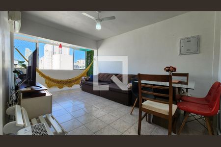 Sala de apartamento para alugar com 2 quartos, 98m² em Ponta da Praia, Santos