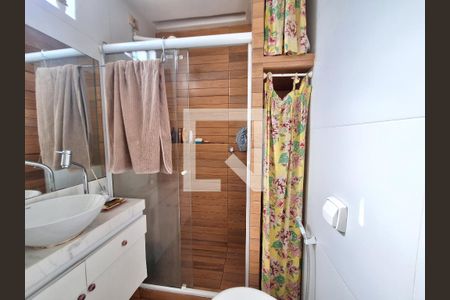 Banheiro  de kitnet/studio para alugar com 1 quarto, 23m² em Centro, Rio de Janeiro