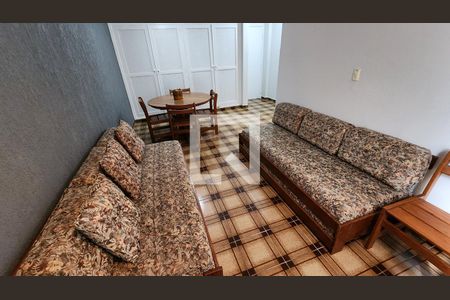 Sala de apartamento para alugar com 1 quarto, 68m² em Boqueirão, Santos